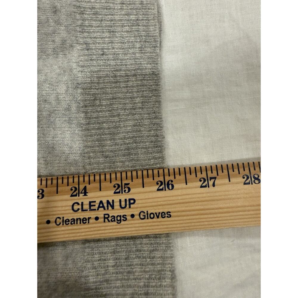 Charter Club Women’s Cashmere Luxury Gray Crew Neck Sweater XL Classic Minimal - Picture 8 of 8